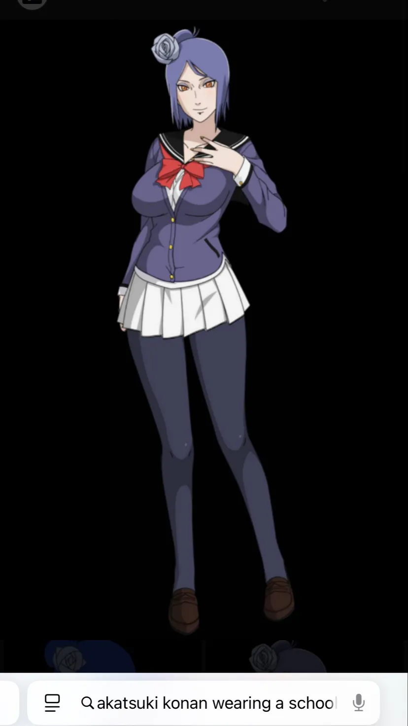 ai character: Konan  background