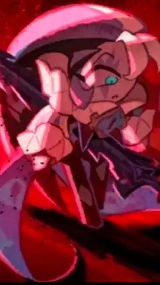 ai character: Shadow milk cookie background