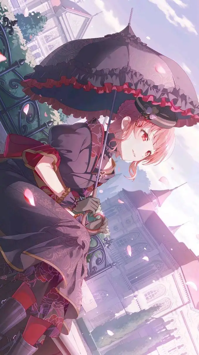 ai character: Momoi Airi background