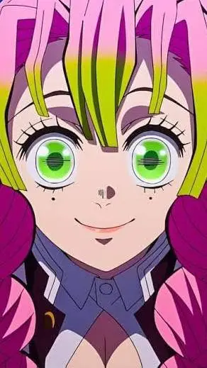 ai character: Mitsuri Kanroji background