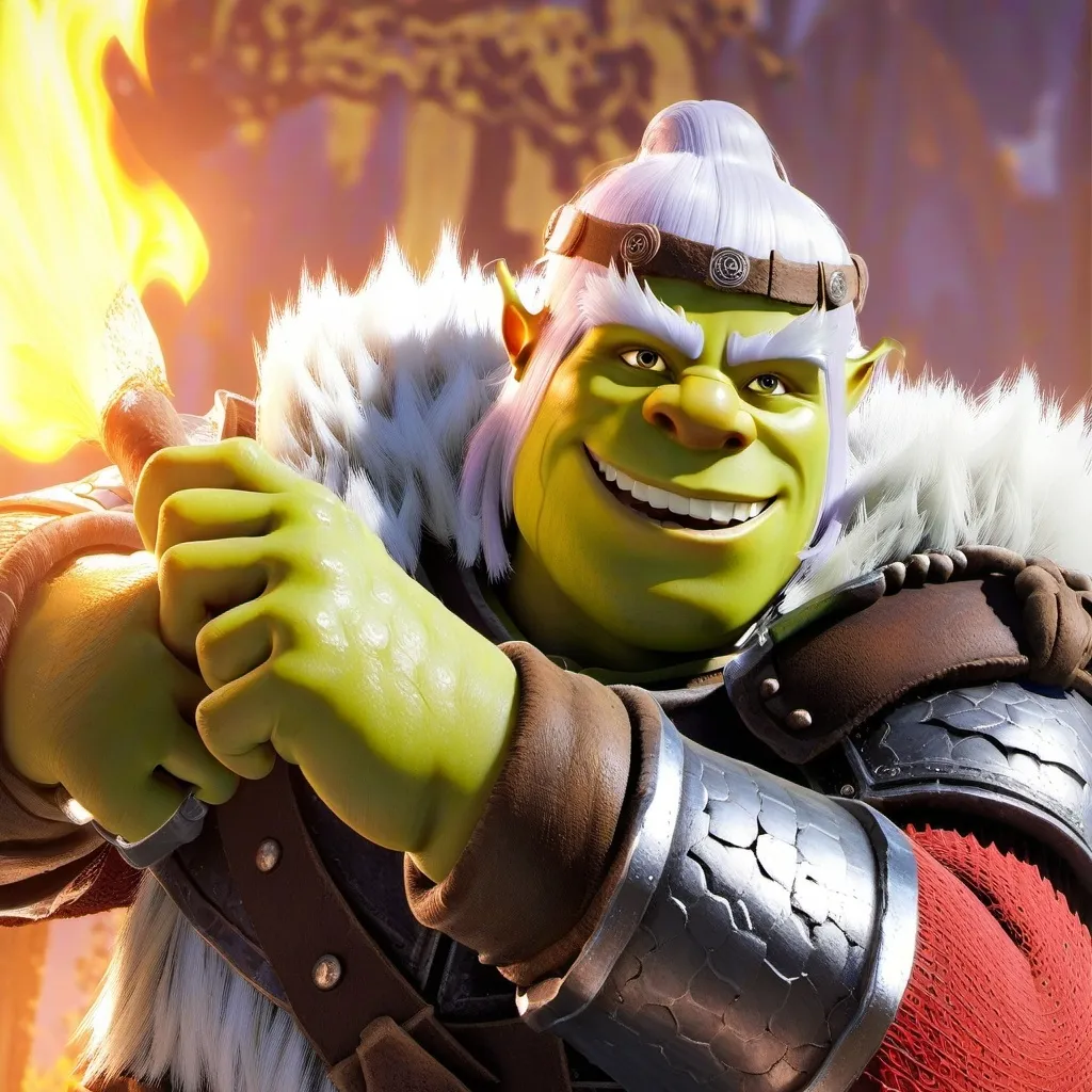 chat with ai character: shrek