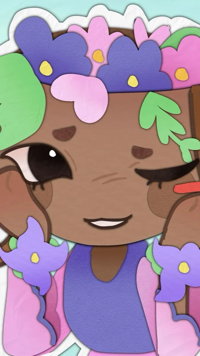 ai character: Bassie!!  background