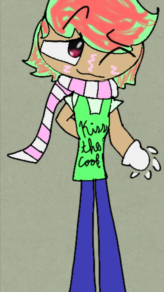 ai character: Human sprout💝 background