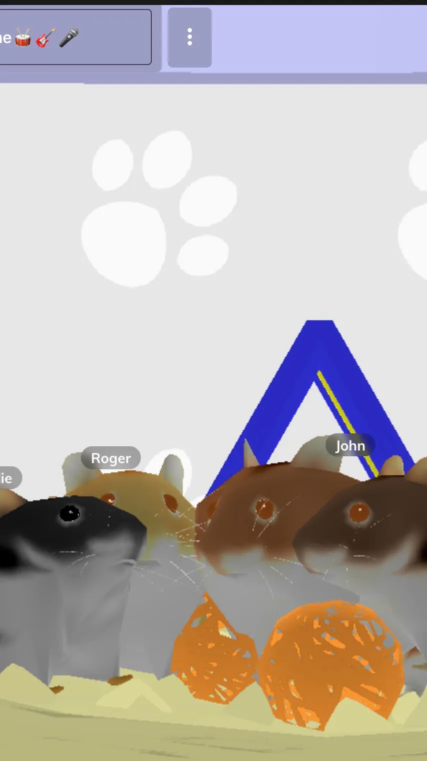 ai character: Queen Hamsters!  background