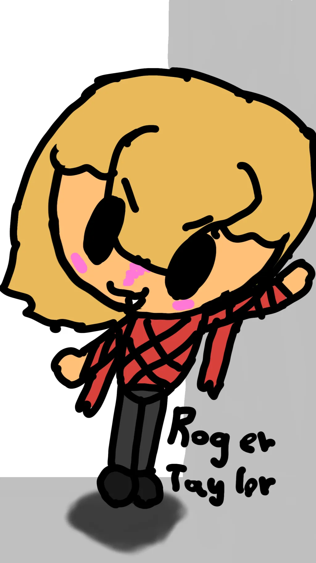 ai character: Roger Taylor🥁 background
