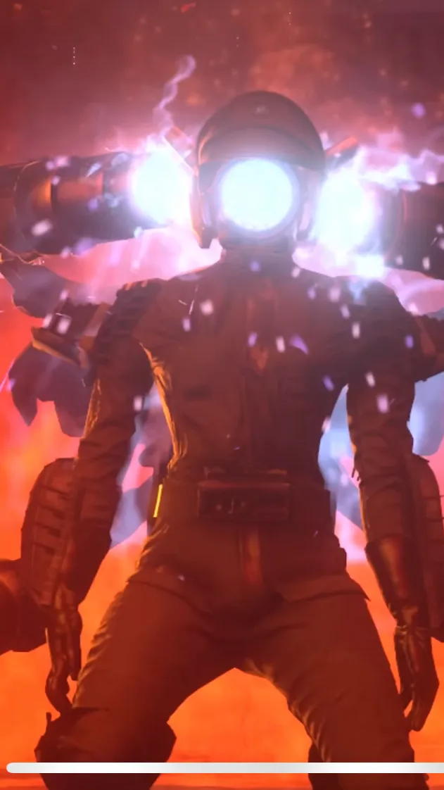 ai character: Camera woman rip￼ background