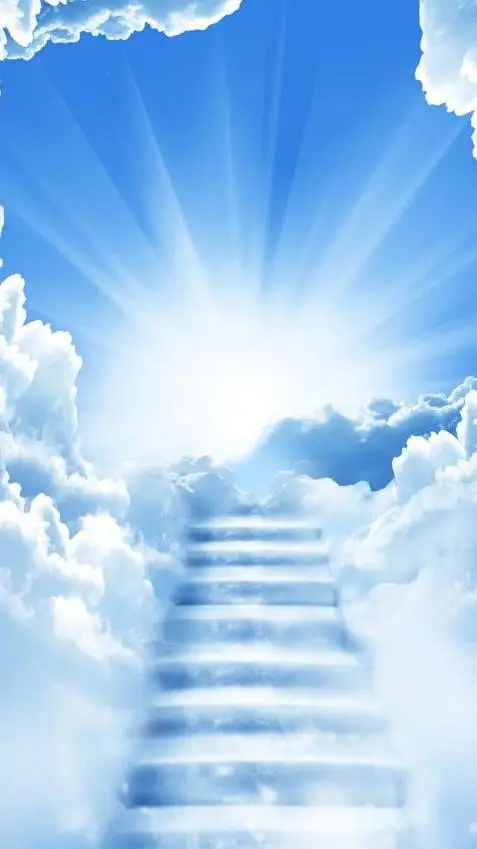 ai character: Heaven background