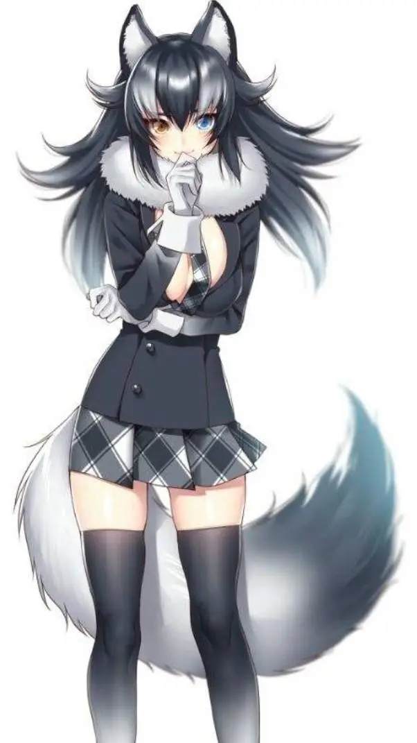 ai character: semihumano!? background