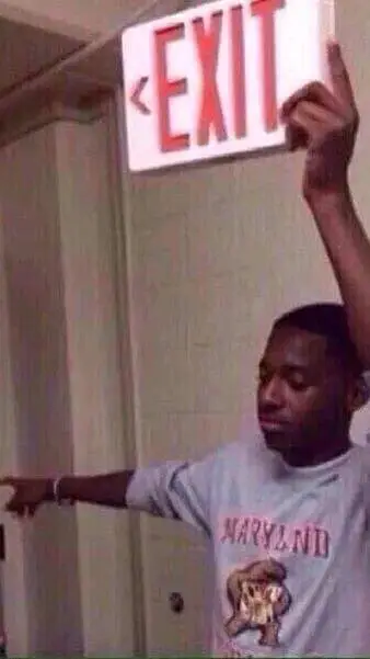 ai character: go touch grass background