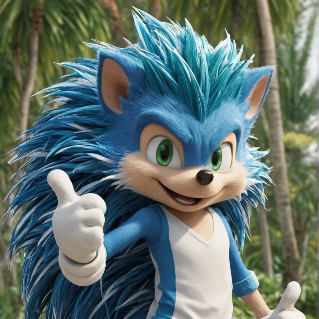 chat with ai character: Sonic the Hedgehog