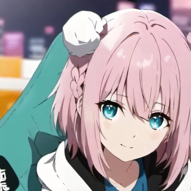 chat with ai character: a pretty girl
