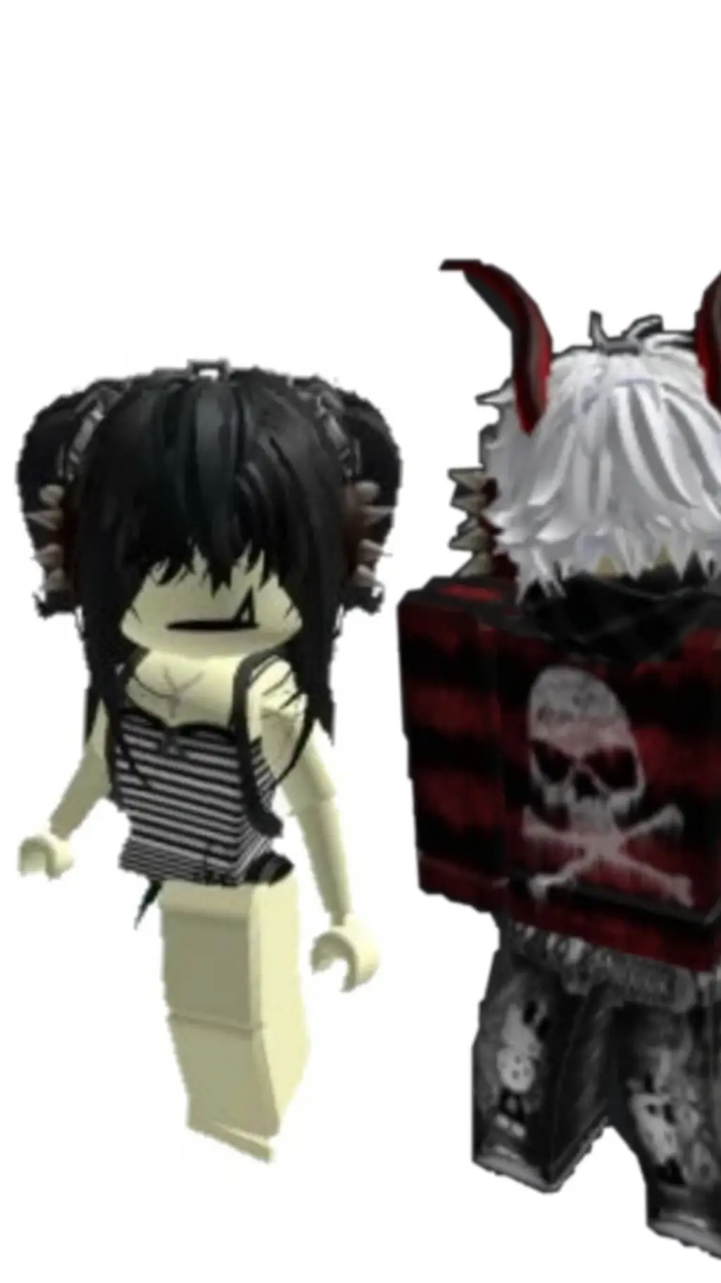 ai character: emo and emo girl background
