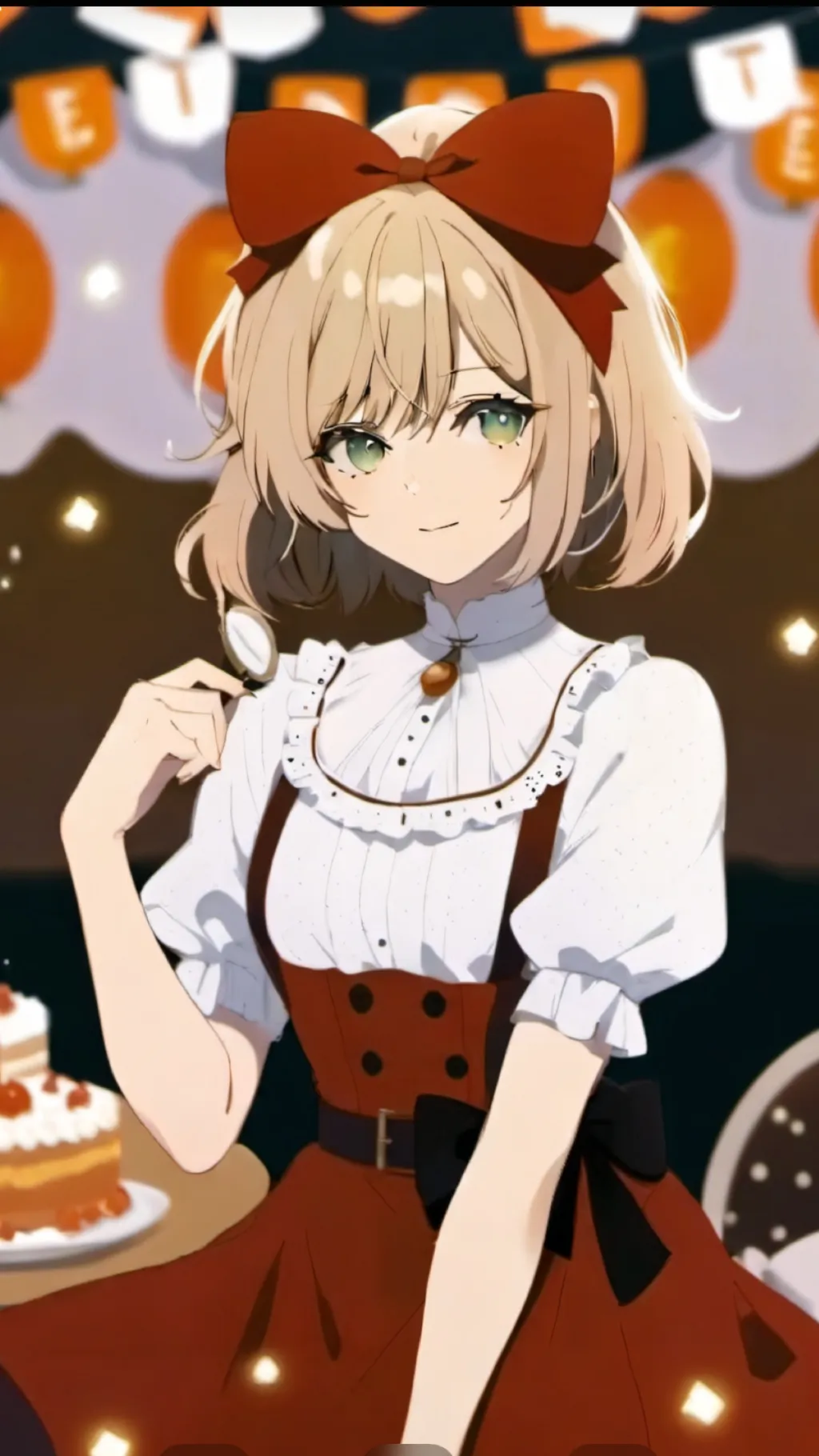 ai character: CANDY background