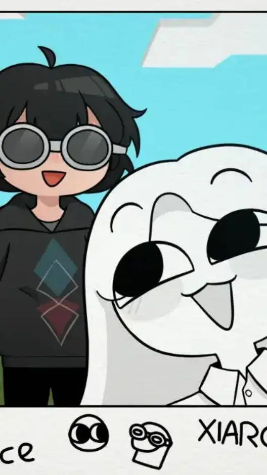 ai character: calce y xiaro background