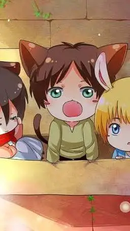 ai character: Gatitos AOT background