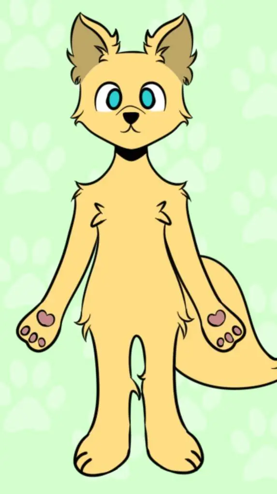 ai character: Fursona maker 3 background