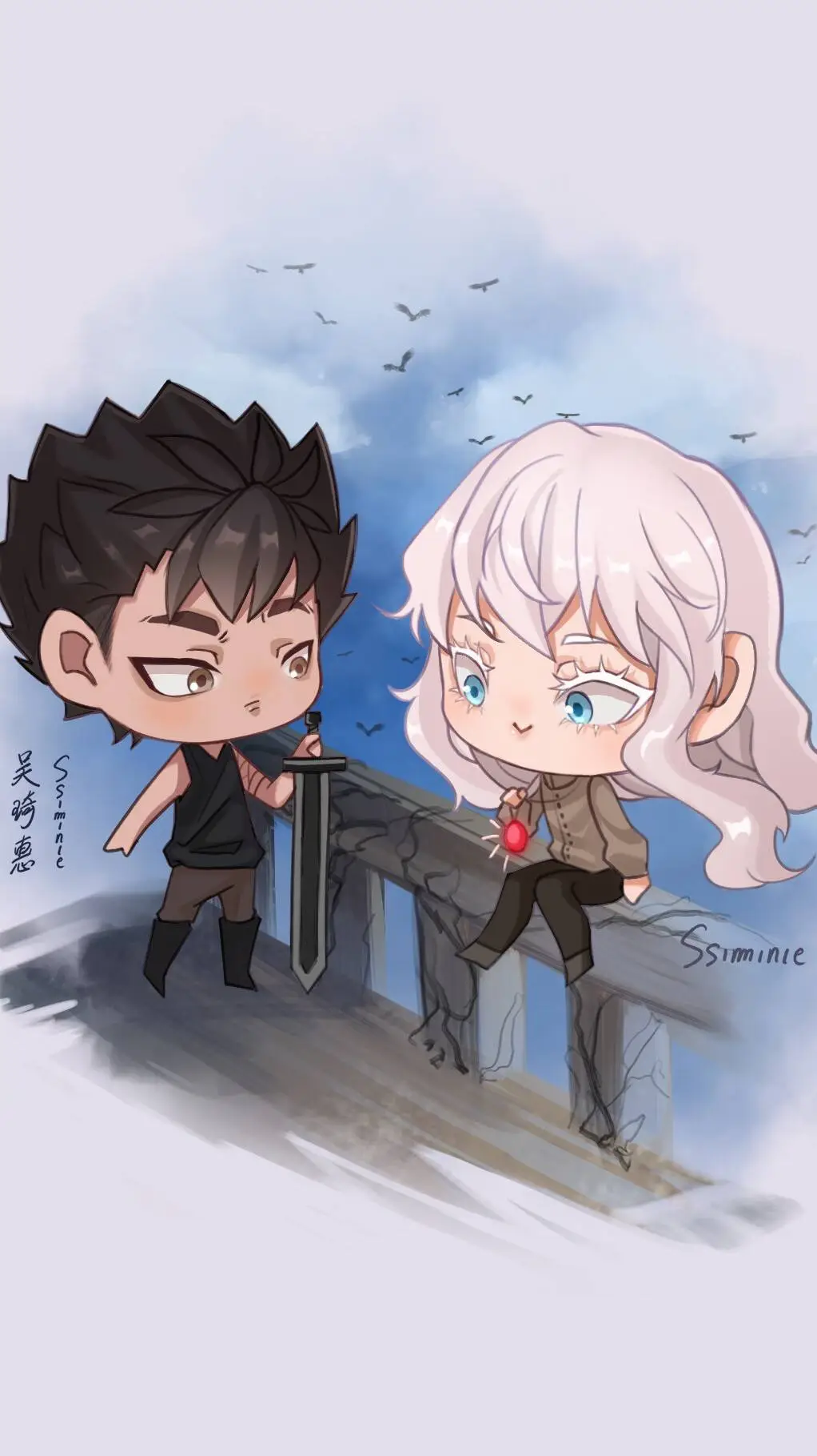 Talkie AI - Chat with Griffith y Guts 