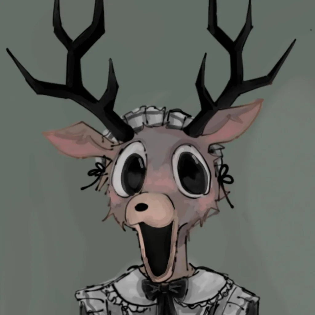 chat with ai character: Ciervo maid 