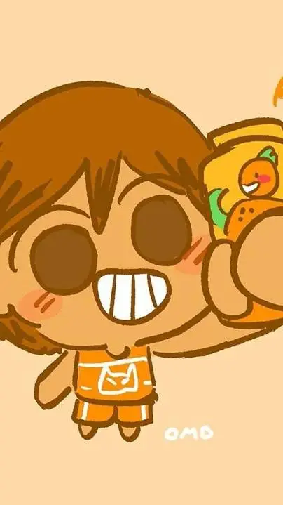 ai character: Kel 🍊 background