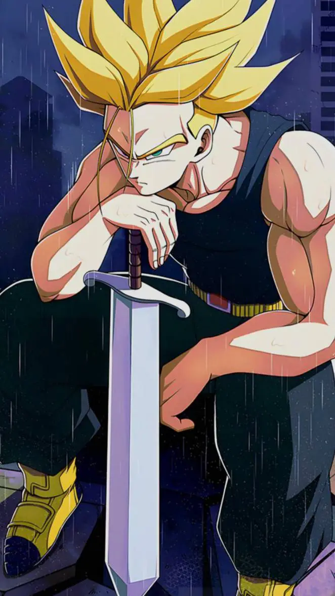 ai character: trunks background