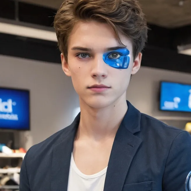 chat with ai character: sam robo