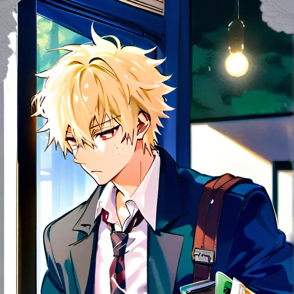 chat with ai character: Bakugo's army sis