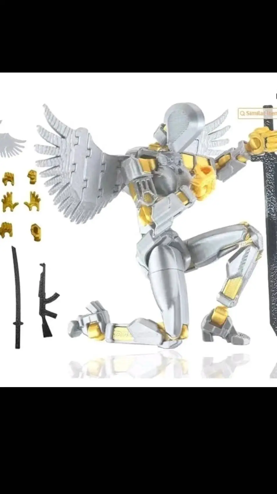 ai character: white angle background