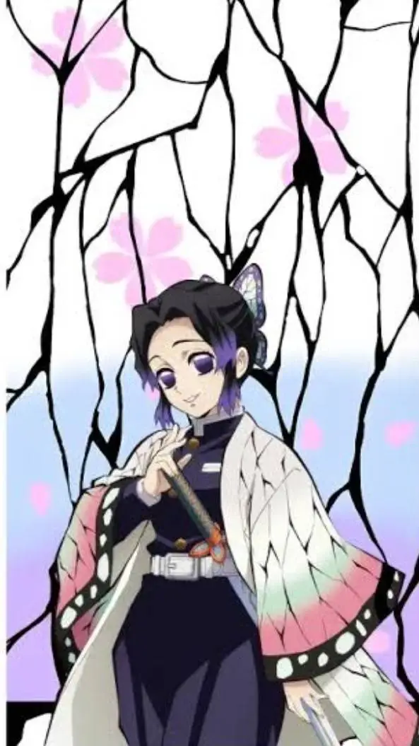 ai character: shinobu Kocho  background