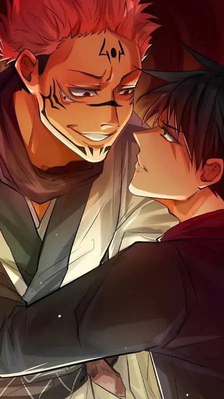 ai character: Gojo x Sukuna background