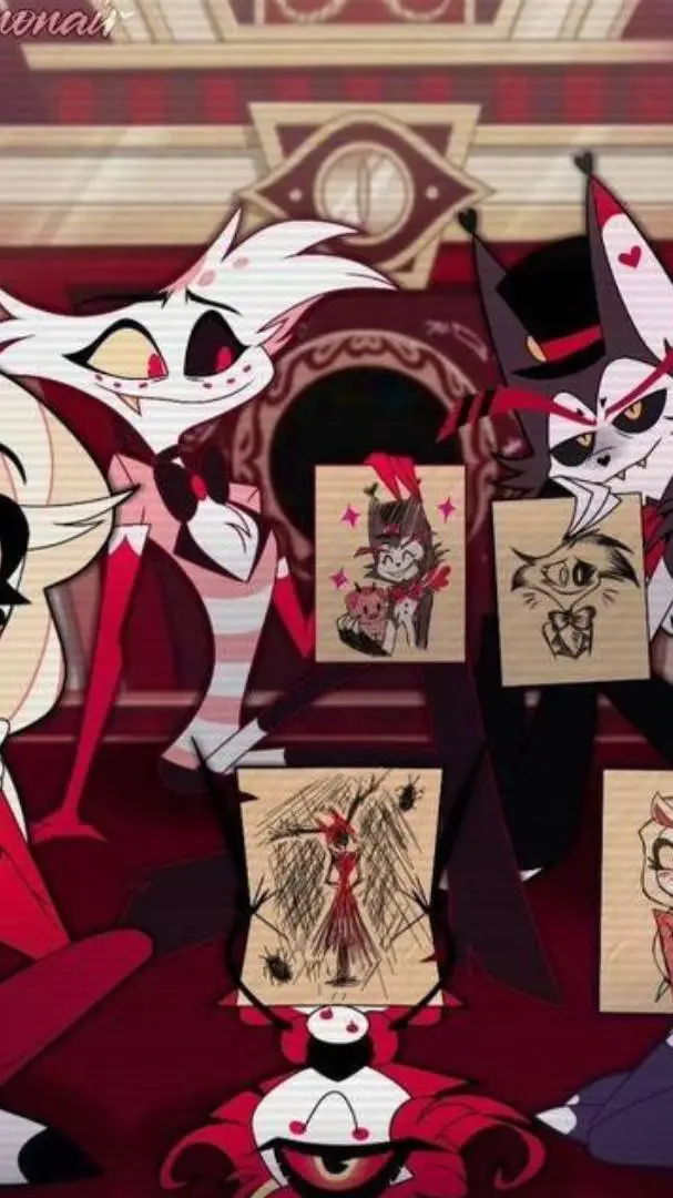 ai character: Hazbin hotel background