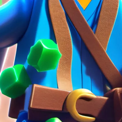 chat with ai character: Lego guy