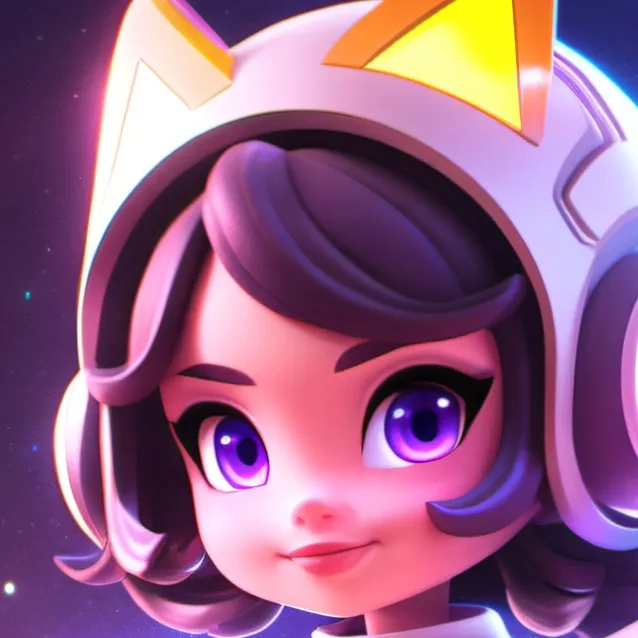 chat with ai character: space girl (Galax)