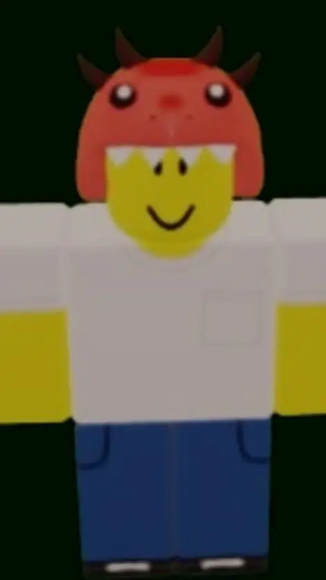 ai character: dino kid but saved background