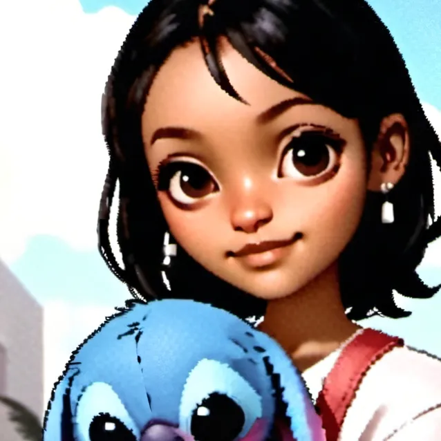 chat with ai character: stitch
