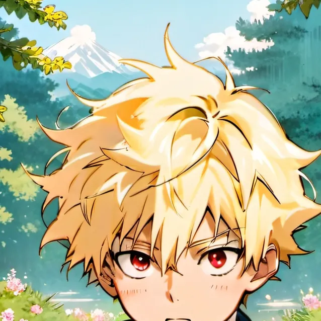 chat with ai character: husband katsuki 