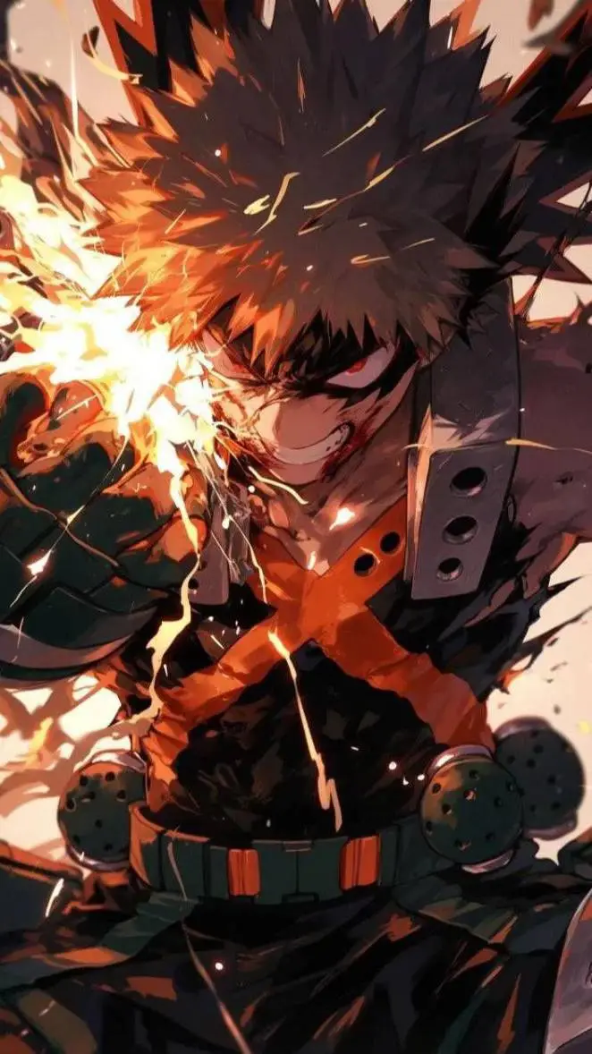ai character: bakugo  background