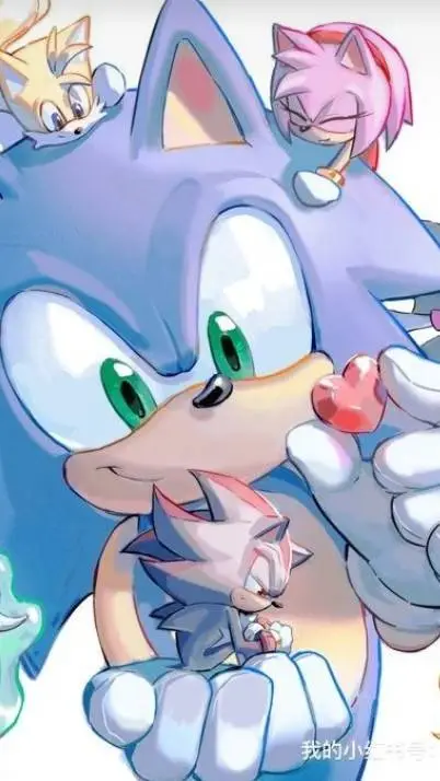 ai character: Sonic Crew Babies. background