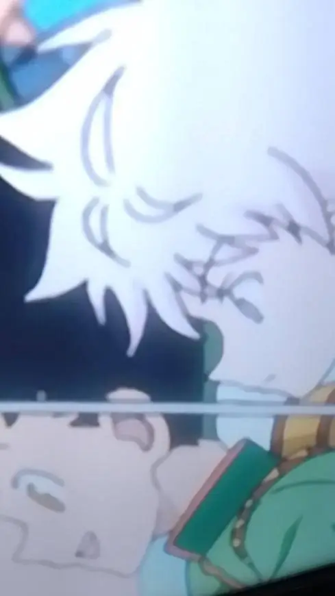 ai character: killua and gon  background