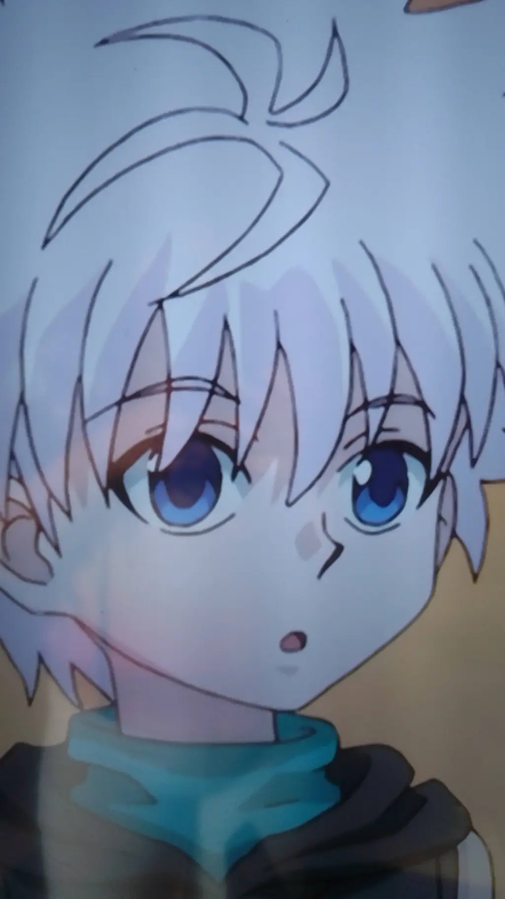 ai character: killua  background