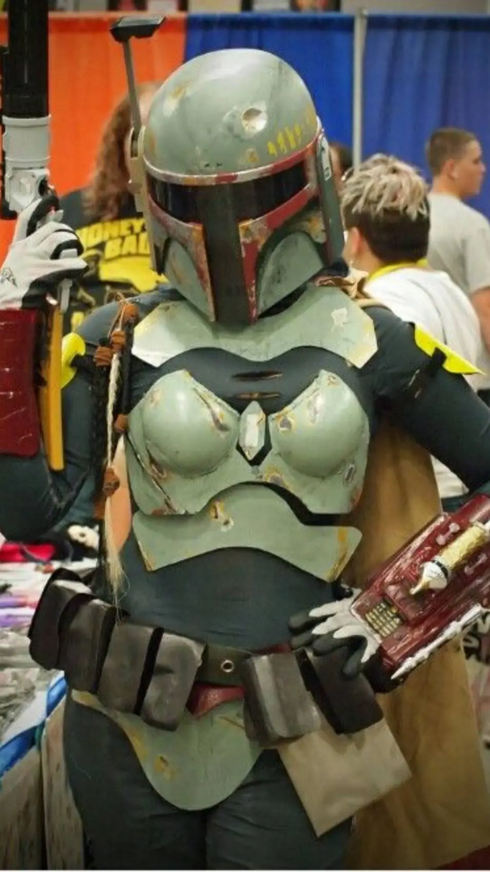 ai character: female Boba Fett background