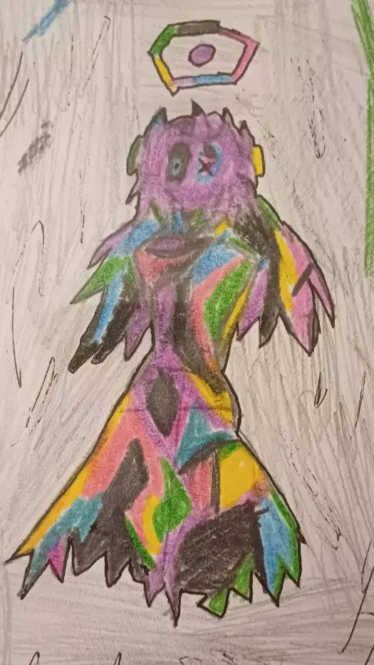 ai character: ████████ background