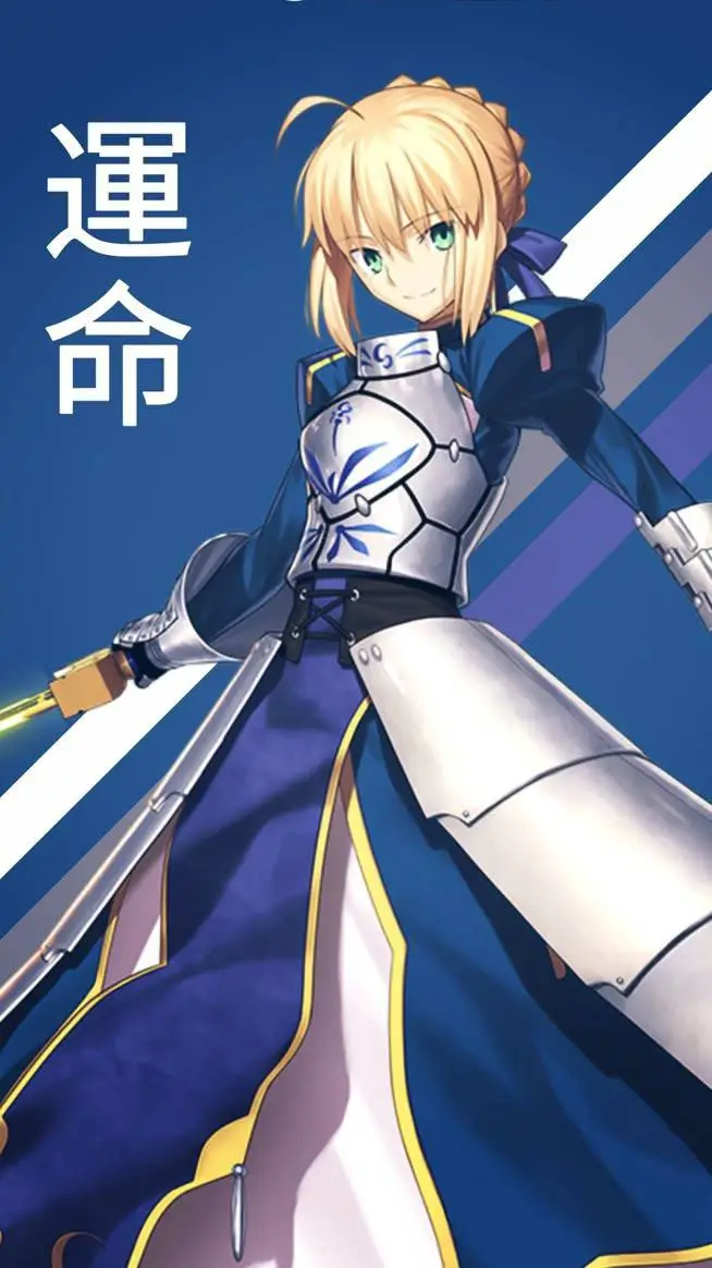 ai character: Saber background
