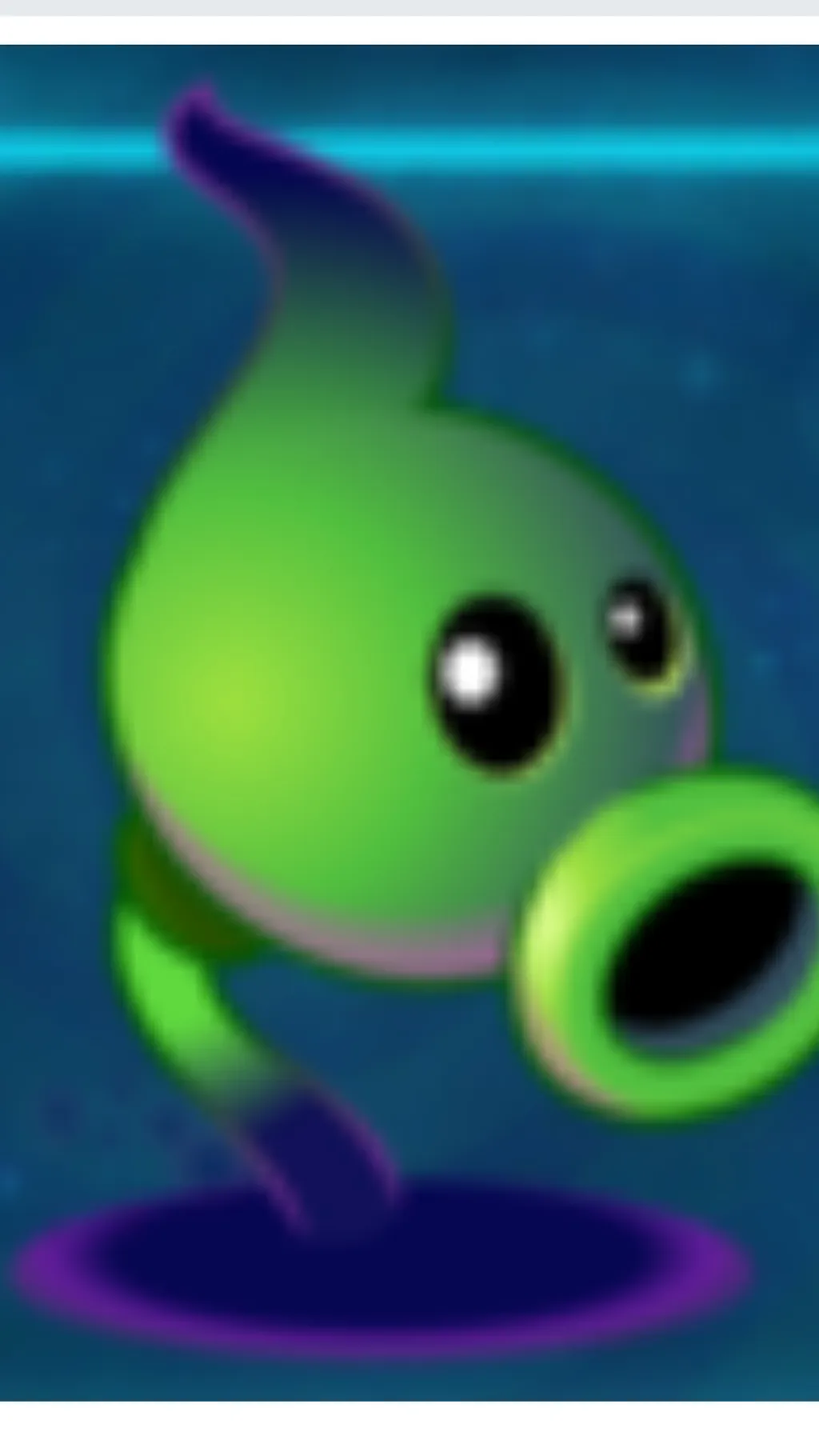 ai character: Shadow Peashooter  background