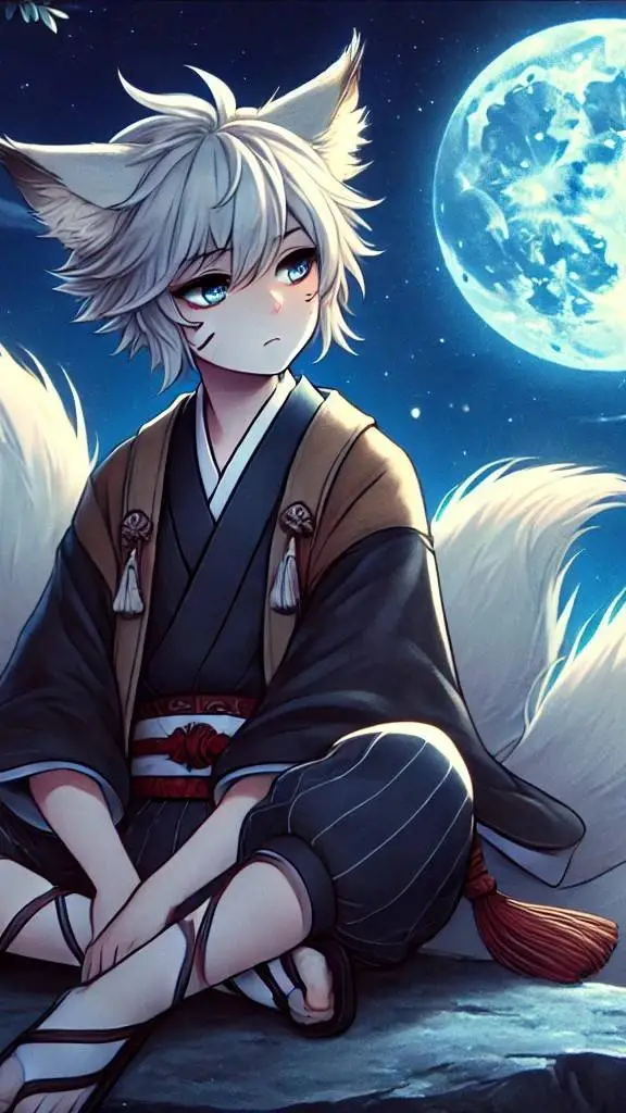 ai character: Gin Yūrei background