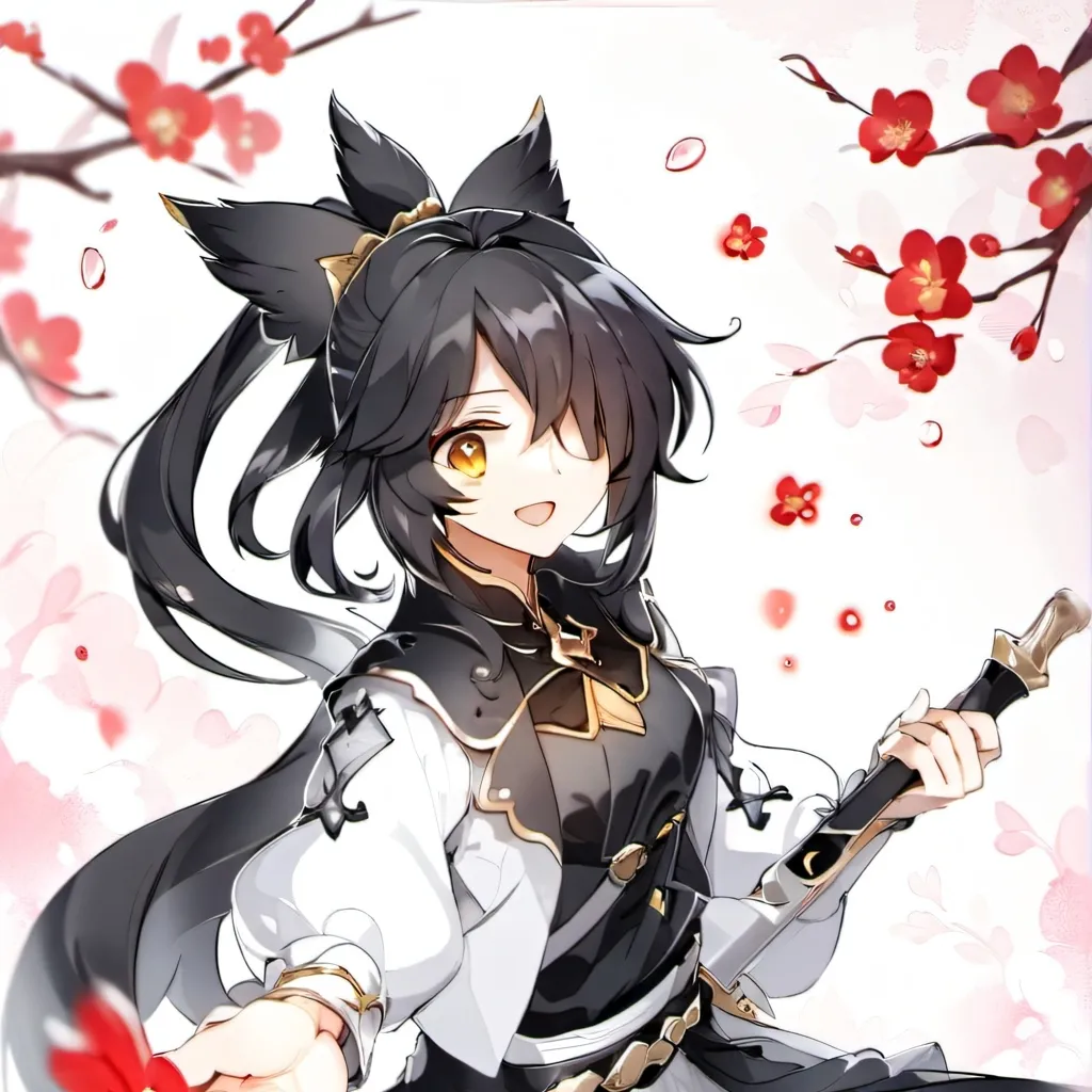 chat with ai character: katana master neko