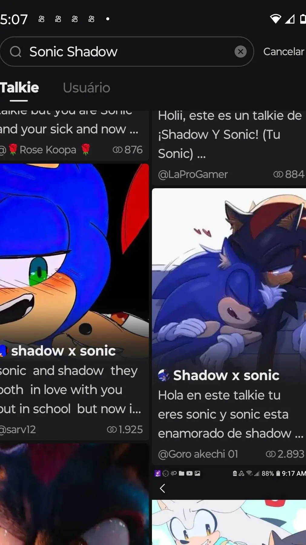 ai character: Sonic gravidez background