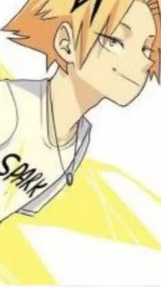 ai character: Denki Kaminari background