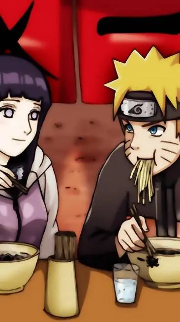 ai character: Naruto x Hinata background