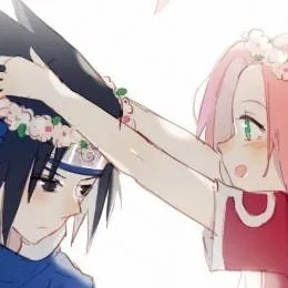 chat with ai character: Sakura x sasuke