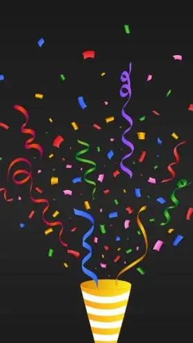 ai character: Celebrate background